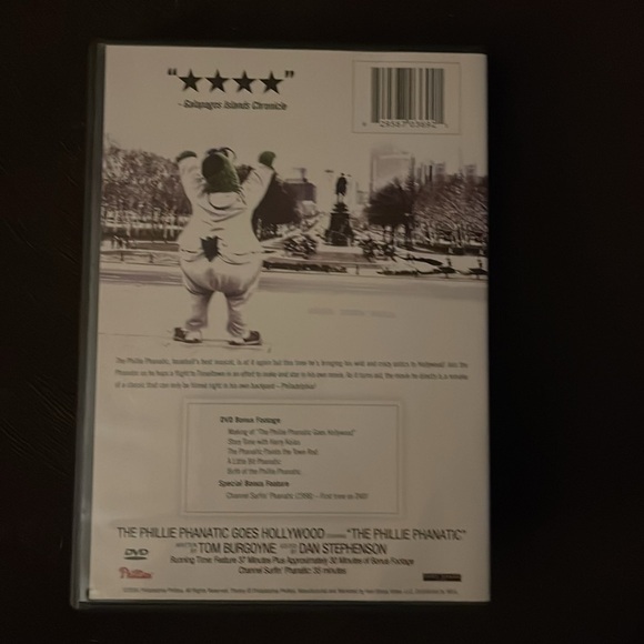 The Phillie Phanatic goes Hollywood DVD - Picture 2 of 2